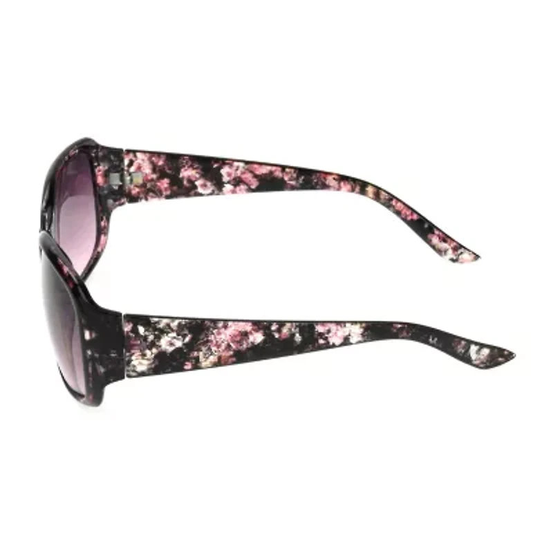 Mixit Womens Uv Protection Rectangular Sunglasses