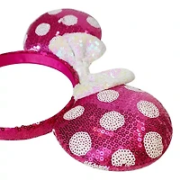 Disney Collection Girls Pink Minnie Mouse Ears Headband