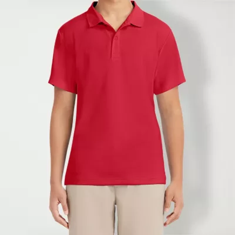 IZOD Young Mens Short Sleeve Performance Polo Shirt