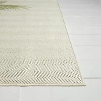 Catherine Palm Trees Indoor Outdoor Rectangular Area Rug