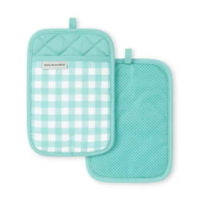 KitchenAid Gingham 2-pc. Pot Holder Set