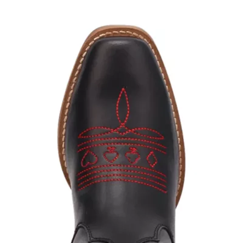 Dingo Womens Jack Of Diamonds Stacked Heel Cowboy Boots