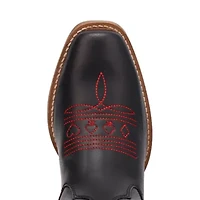 Dingo Womens Jack Of Diamonds Stacked Heel Cowboy Boots