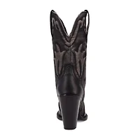 Dingo Womens Tipsy Block Heel Cowboy Boots