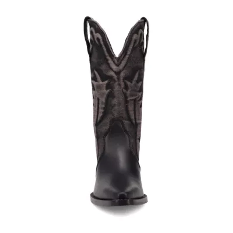 Dingo Womens Tipsy Block Heel Cowboy Boots