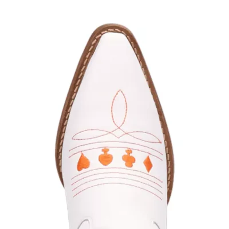 Dingo Womens Joker Block Heel Cowboy Boots