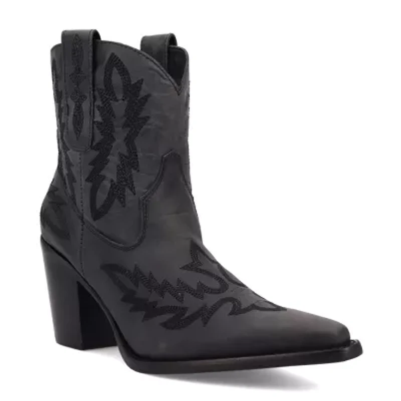 Dingo Womens Rocky Top Block Heel Cowboy Boots