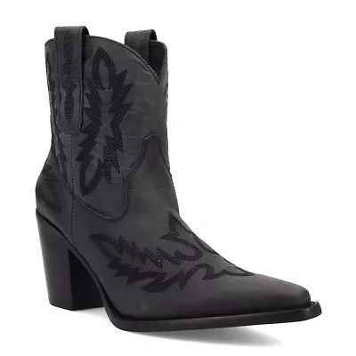 Dingo Womens Rocky Top Block Heel Cowboy Boots