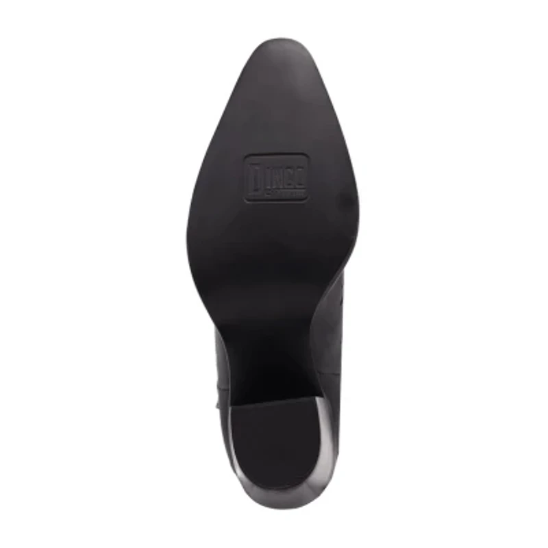 Dingo Womens Rocky Top Block Heel Cowboy Boots