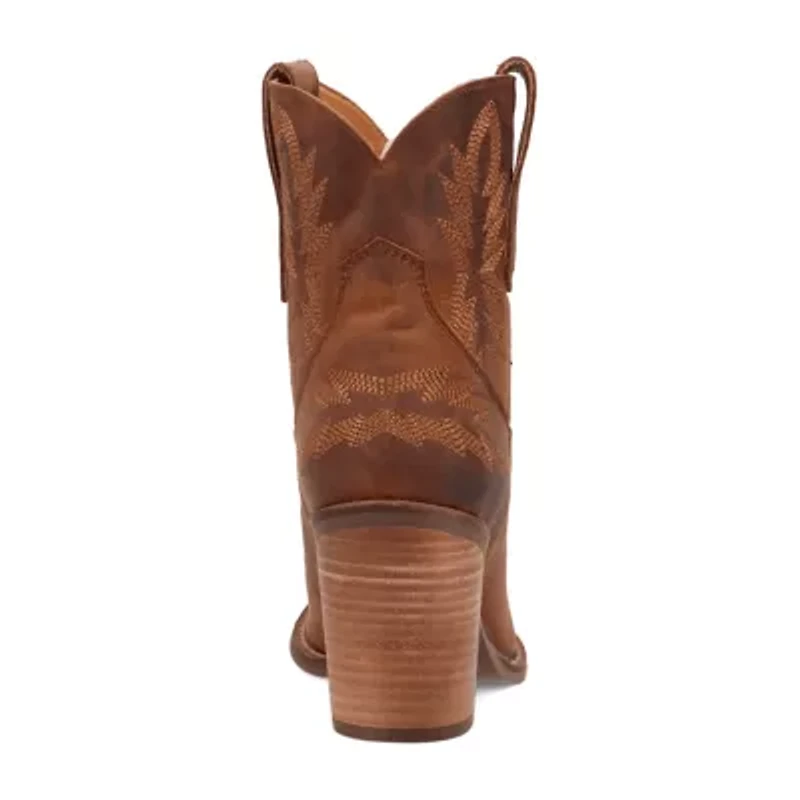 Dingo Womens Rocky Top Block Heel Cowboy Boots