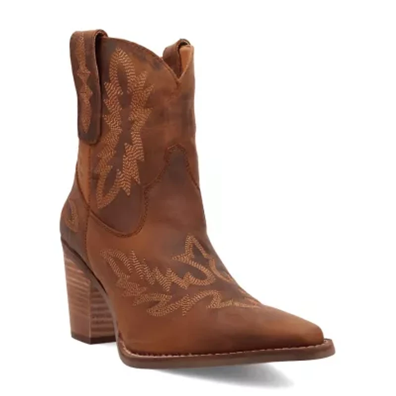 Dingo Womens Rocky Top Block Heel Cowboy Boots