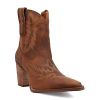Dingo Womens Rocky Top Block Heel Cowboy Boots