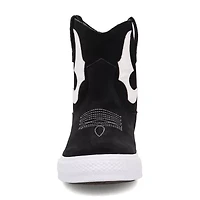 Dingo Womens Ollie Flat Heel Cowboy Boots