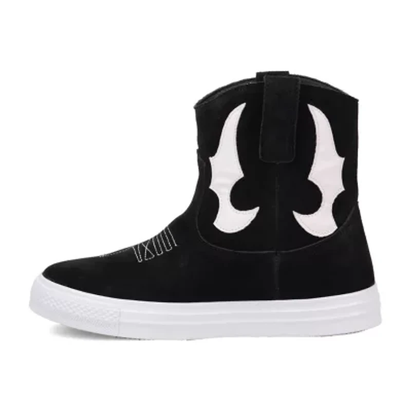 Dingo Womens Ollie Flat Heel Cowboy Boots