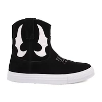 Dingo Womens Ollie Flat Heel Cowboy Boots