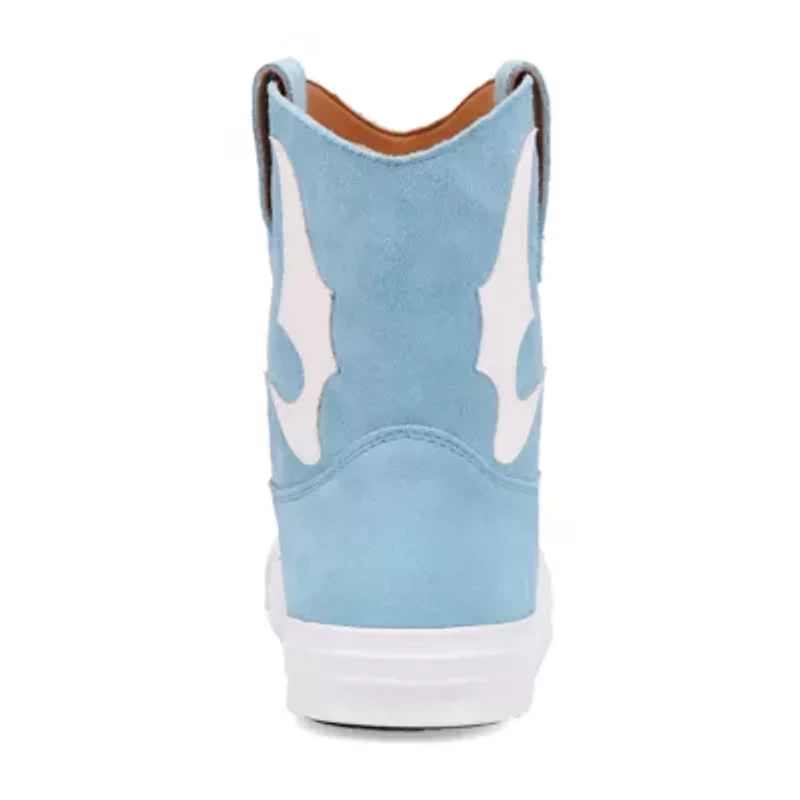 Dingo Womens Ollie Flat Heel Cowboy Boots