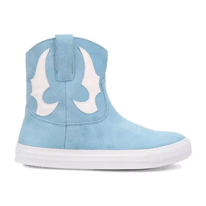 Dingo Womens Ollie Flat Heel Cowboy Boots