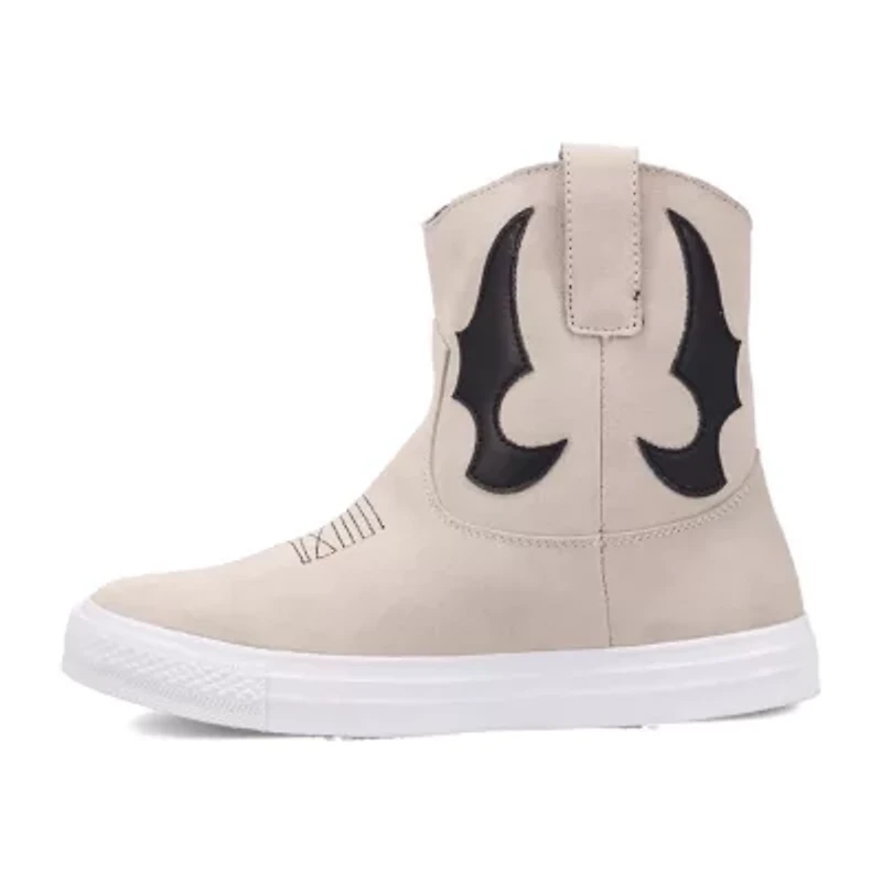 Dingo Womens Ollie Flat Heel Cowboy Boots