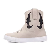 Dingo Womens Ollie Flat Heel Cowboy Boots