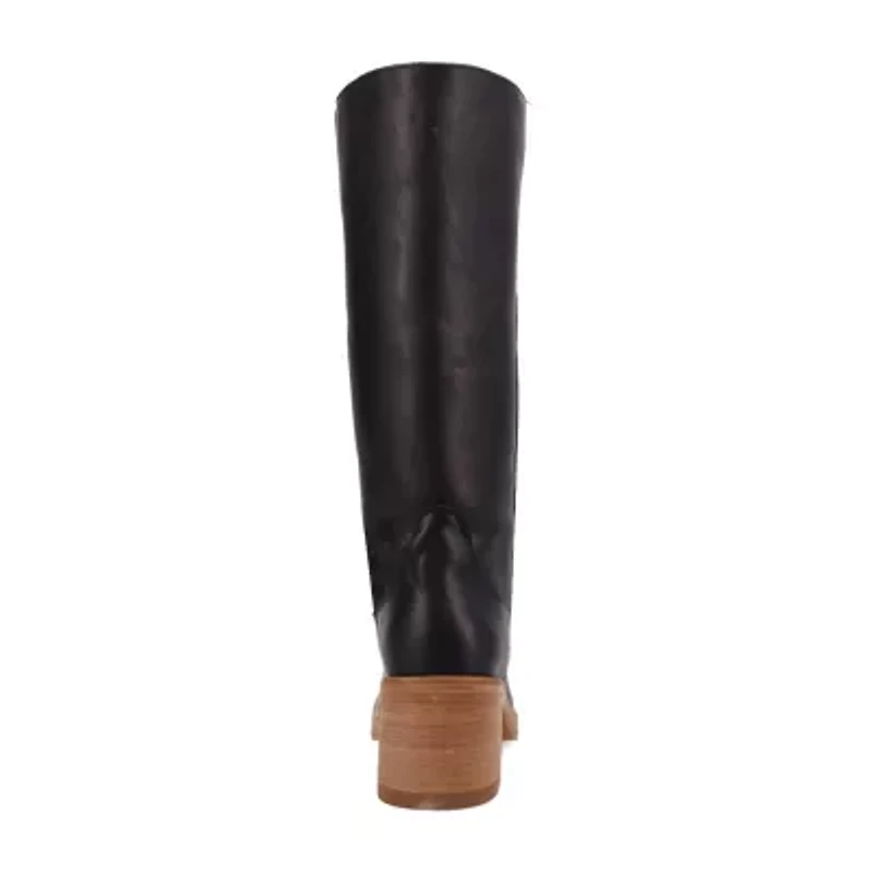 Dingo Womens Vagabond Stacked Heel Cowboy Boots