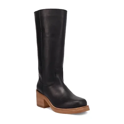 Dingo Womens Vagabond Stacked Heel Cowboy Boots