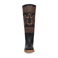 Dingo Womens Avalon Stacked Heel Cowboy Boots