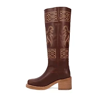 Dingo Womens Avalon Stacked Heel Cowboy Boots