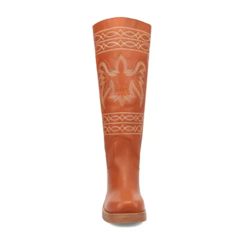 Dingo Womens Avalon Stacked Heel Cowboy Boots