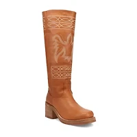 Dingo Womens Avalon Stacked Heel Cowboy Boots