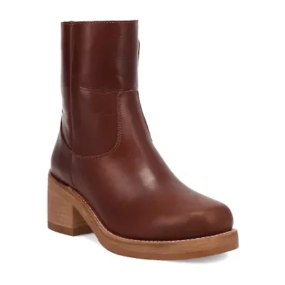 Dingo Womens Roxy Stacked Heel Cowboy Boots