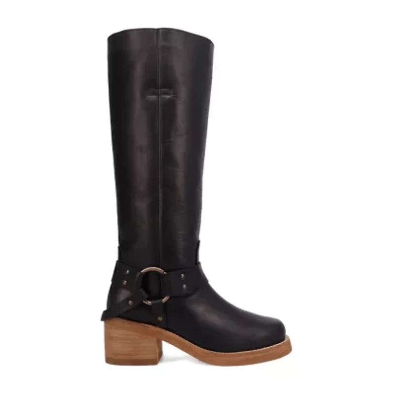 Dingo Womens Casbah Block Heel Cowboy Boots