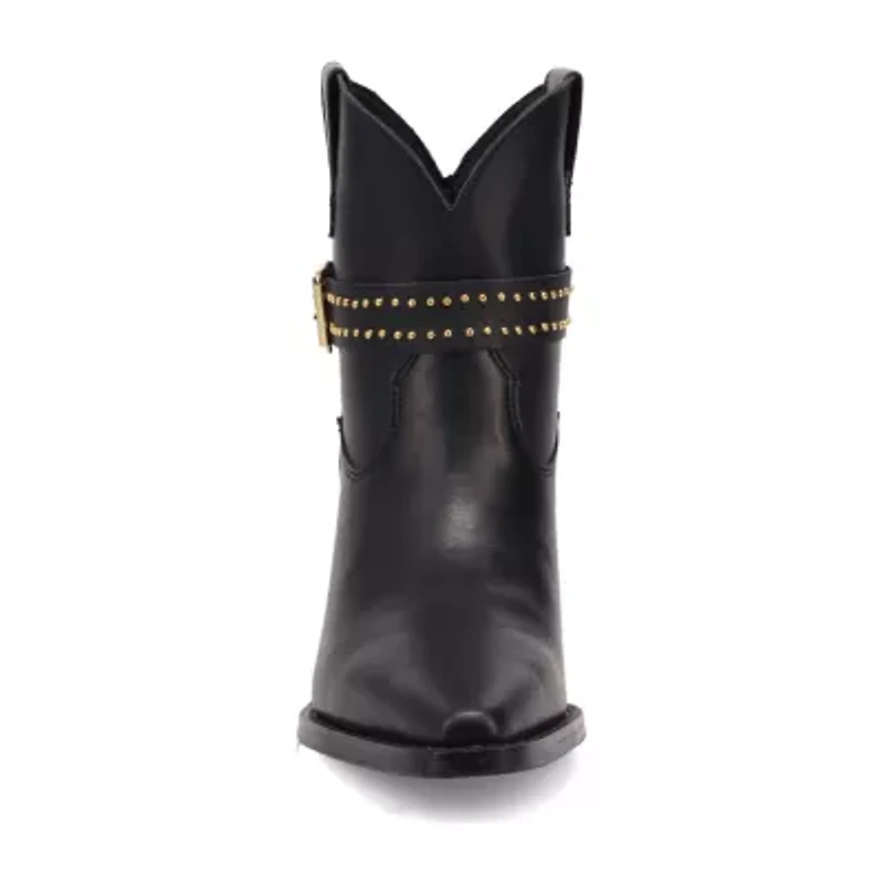 Dingo Womens Milano Block Heel Cowboy Boots