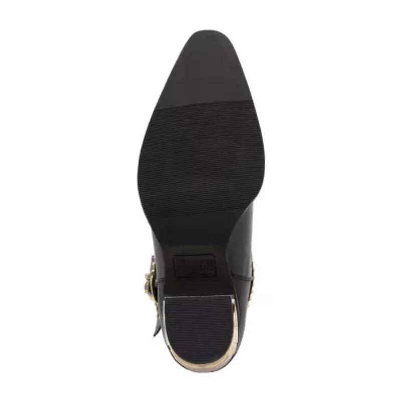Dingo Womens Milano Block Heel Cowboy Boots