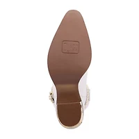 Dingo Womens Milano Block Heel Cowboy Boots