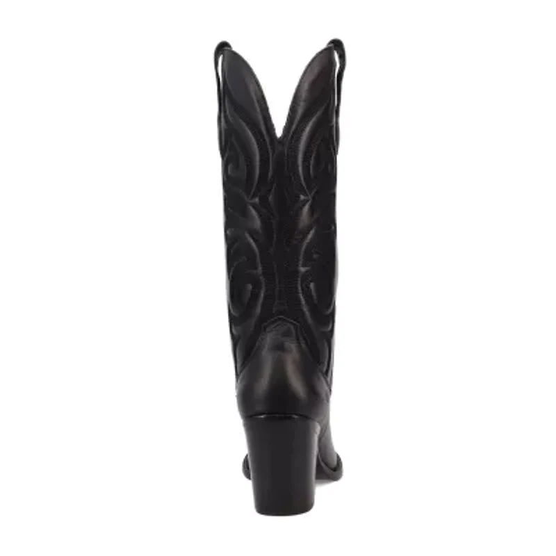 Dingo Womens Hensley Block Heel Cowboy Boots