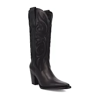 Dingo Womens Hensley Block Heel Cowboy Boots