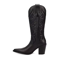 Dingo Womens Hensley Block Heel Cowboy Boots