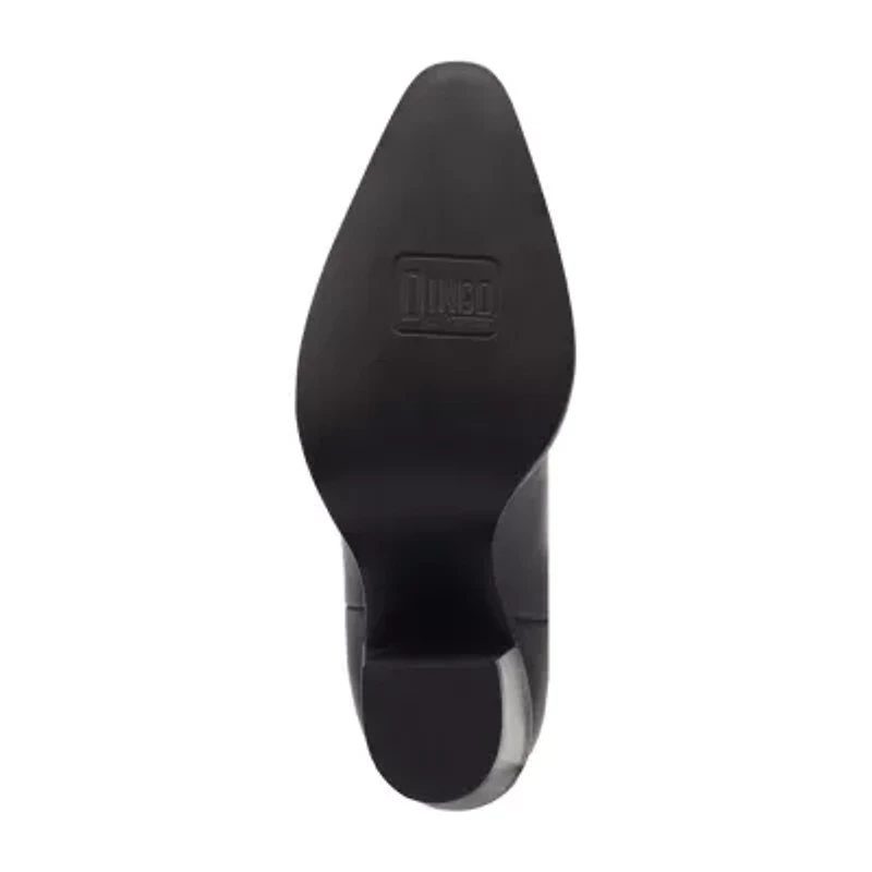 Dingo Womens Hensley Block Heel Cowboy Boots