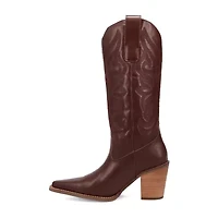 Dingo Womens Hensley Block Heel Cowboy Boots