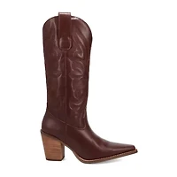 Dingo Womens Hensley Block Heel Cowboy Boots