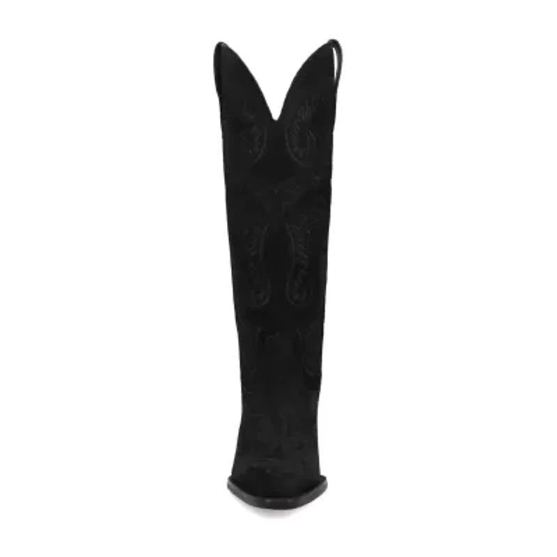 Dingo Womens Evita Stacked Heel Cowboy Boots