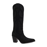Dingo Womens Evita Stacked Heel Cowboy Boots
