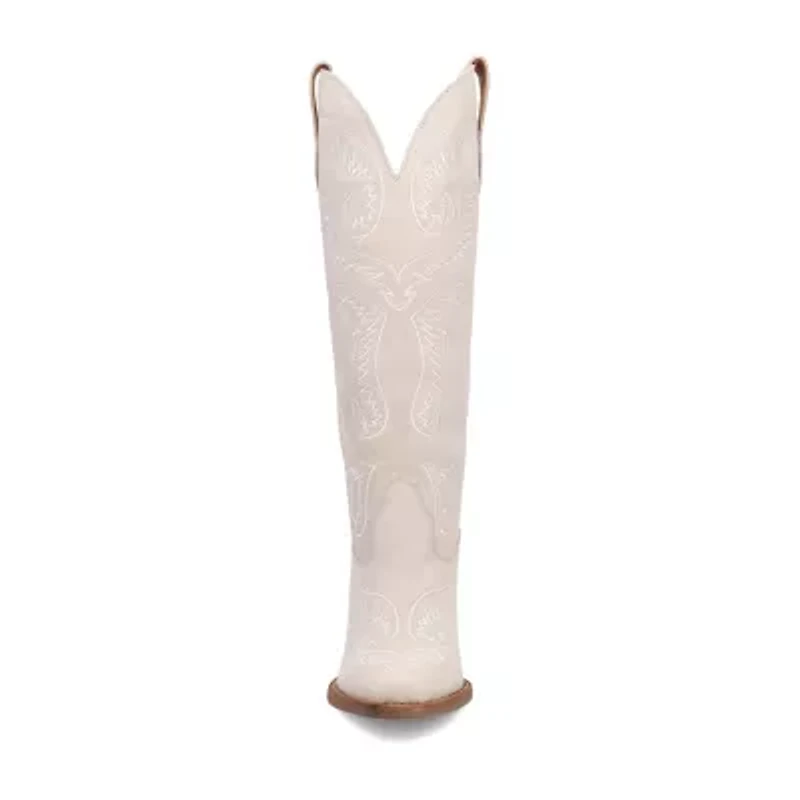 Dingo Womens Evita Stacked Heel Cowboy Boots