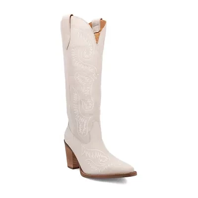 Dingo Womens Evita Stacked Heel Cowboy Boots