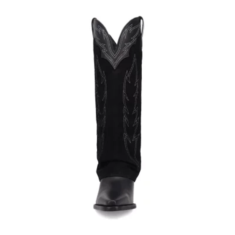 Dingo Womens Wild Fire Block Heel Cowboy Boots