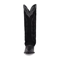 Dingo Womens Wild Fire Block Heel Cowboy Boots