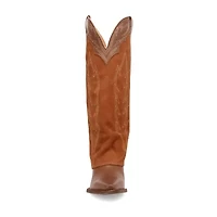 Dingo Womens Wild Fire Block Heel Cowboy Boots