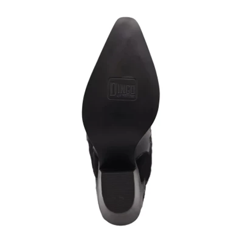 Dingo Womens Drama Queen Block Heel Cowboy Boots