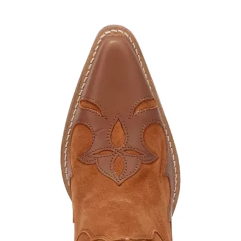 Dingo Womens Drama Queen Block Heel Cowboy Boots