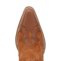 Dingo Womens Drama Queen Block Heel Cowboy Boots